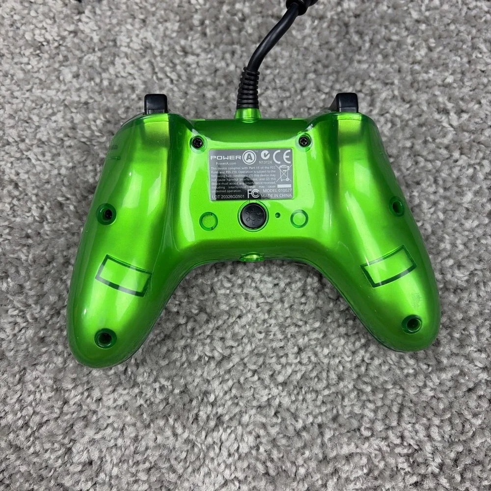 Power A Mini Pro EX Controller for Xbox Green Wired Model 010027